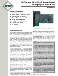 32-Channel SIL-2/SIL-3 Single-Ended Analog/Digital Input Card - RTP