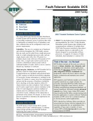 Fault-Tolerant Scalable DCS - RTP