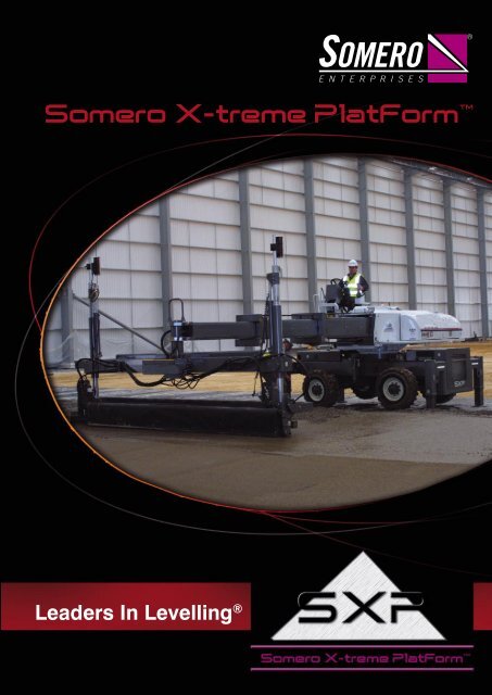 Der SXP Laser Screed - Somero Enterprises