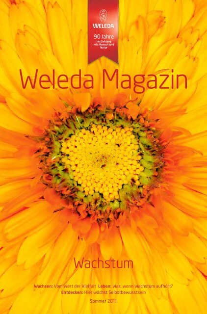 Weleda Magazin, Sommer 2011 PDF-Download