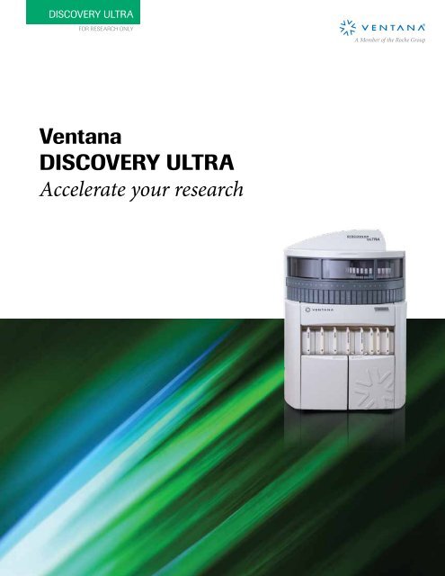 Ventana DISCOVERY ULTRA Accelerate your research