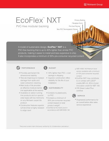 EcoFlex NXT - Mohawk Group
