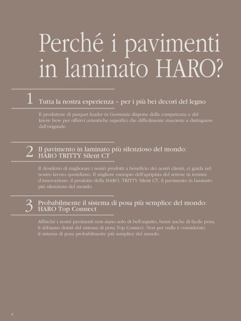 PAVIMENTO IN LAMINATO - Der Onlinekatalog