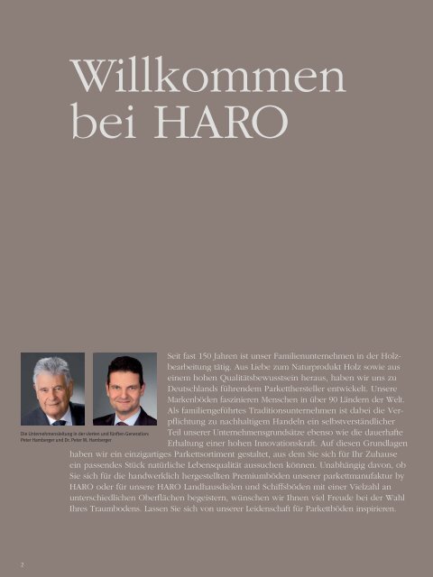 HARO Parkett-Katalog 2013 - Der Onlinekatalog