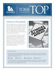 Ethical Dilemmas - Global Institute of Internal Auditors