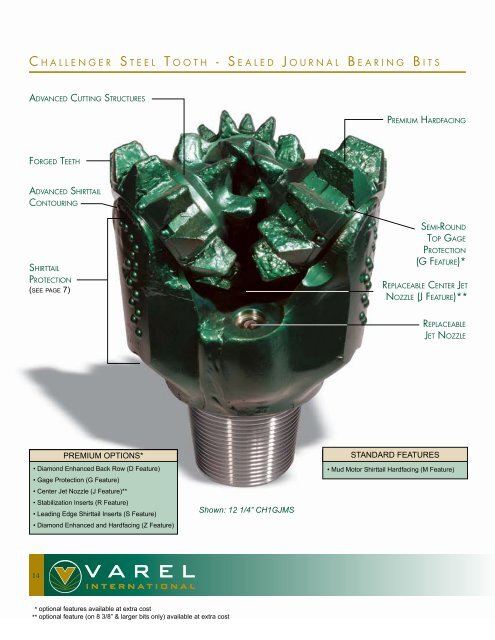 Roller Cone Bits - Oil & Gas Products 2006-2007 - Varel International