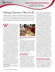 Making Character a Way of Life - Character Education Partnership