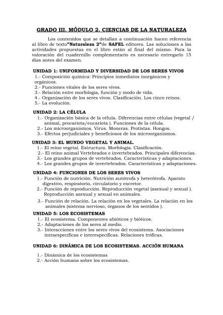 cuales son los principios inmediatos en los seres vivos