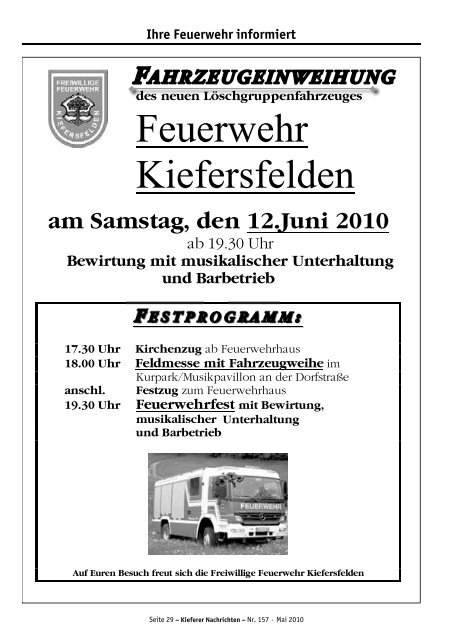 Kieferer Nachrichten - Kiefersfelden