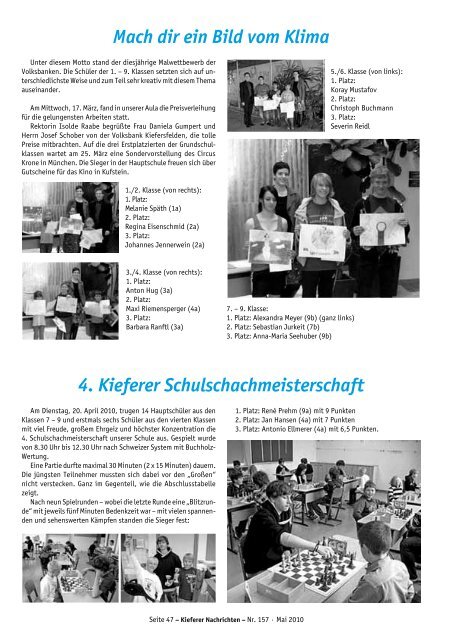 Kieferer Nachrichten - Kiefersfelden