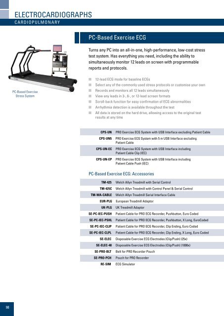 Master Product Catalogue - Welch Allyn