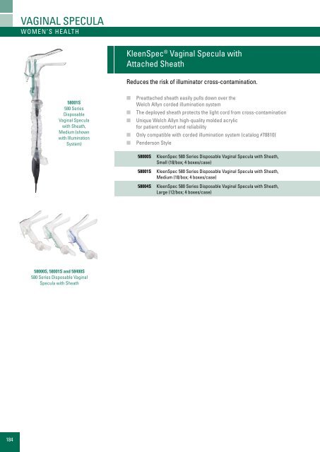 Master Product Catalogue - Welch Allyn