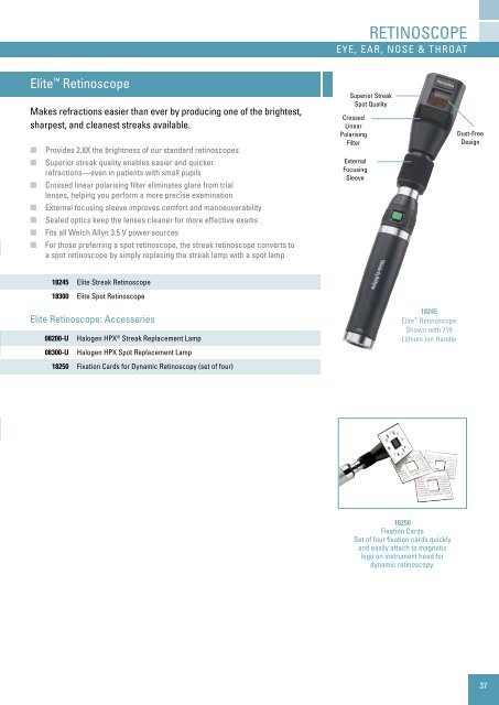 Master Product Catalogue - Welch Allyn