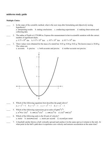 Midterm practice