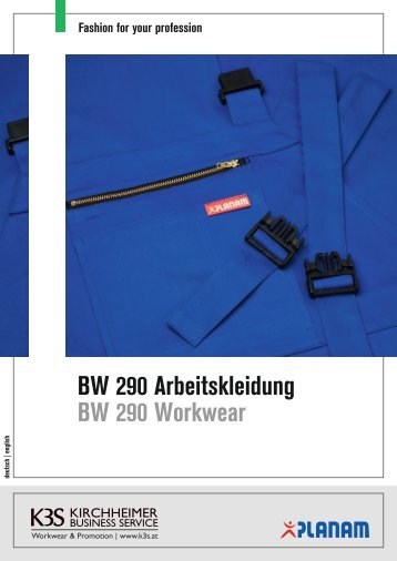 K3S Planam BW 290 Arbeitskleidung