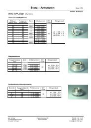 Storz â Armaturen - Peter Hefti AG