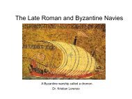 The Late Roman and Byzantine Navies - Emmaf.org