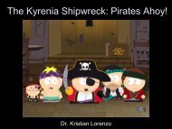 The Kyrenia Shipwreck: Pirates Ahoy! - Emmaf.org