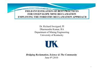 2.00 Sweigard Steep Slope Mine Reclamation - ARRI