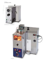 Distillation Units - Lin-tech.ch