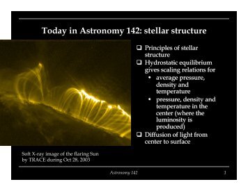 Lecture 4 - Astro Pas Rochester