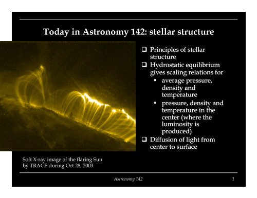 Lecture 4 - Astro Pas Rochester