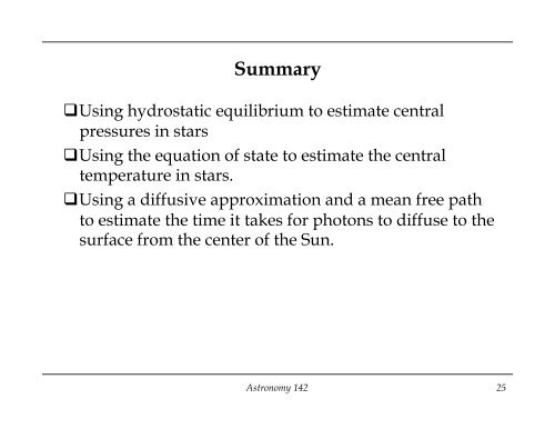 Lecture 4 - Astro Pas Rochester