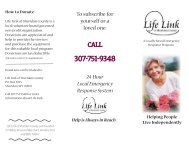 Life Link Is - Sheridan Memorial Hospital