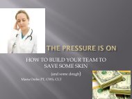 Marta Ostler: The Pressure is On - Sheridan Memorial Hospital