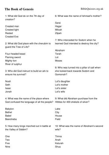 Superb image inside printable bible quiz Striking image intended for printable bible quiz