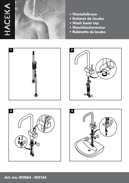 Handleiding Instruction Manual Gebrauchanweisung Guida - Haceka