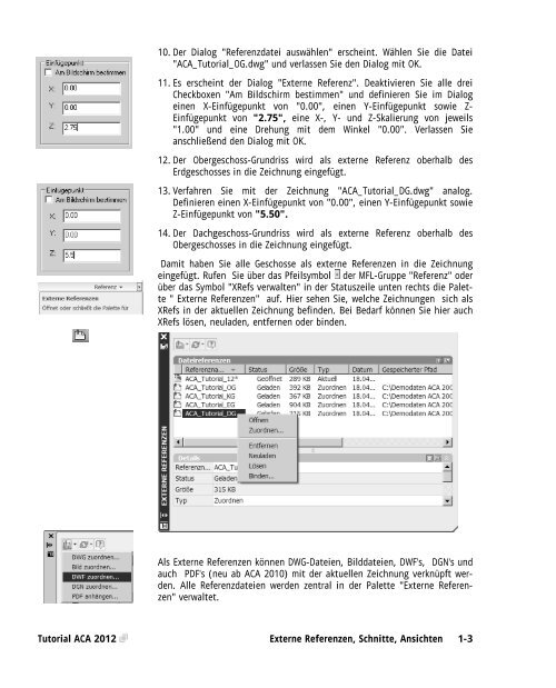 AutoCAD Architecture 2012 Trainingshandbuch