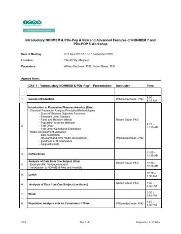 Full Agenda - ICON plc