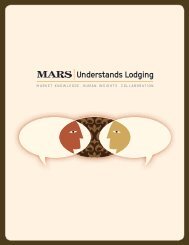 Lodging Brochure - Mars Foodservices