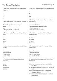 Download Printable Quiz - Bible Quizzes and Puzzles
