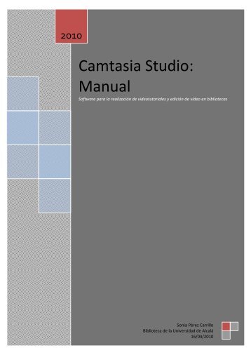 Camtasia Studio: Manual