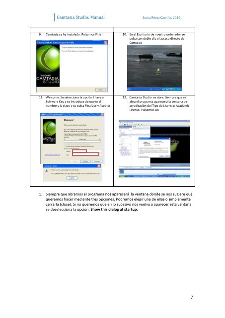 Camtasia Studio: Manual