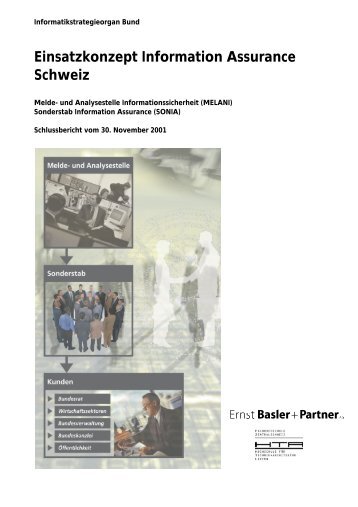 Einsatzkonzept Information Assurance Schweiz (PDF) - ISSS