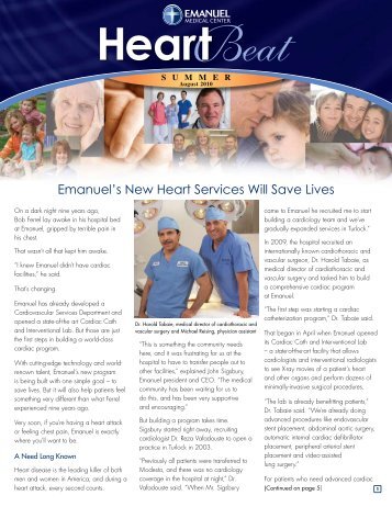 Emanuel's New Heart Services Will Save Lives - Emanuel Medical ...