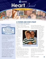 A FATHER AND SON'S FIGHT - Emanuel Medical Center