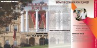 CFK II Brochure - University of Wisconsin-Madison