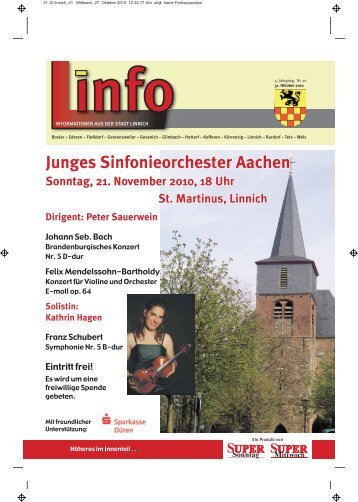 Junges Sinfonieorchester Aachen - Linnich