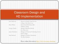 1. Classroom Design Principles - Jesse Anderson ... - NERCOMP