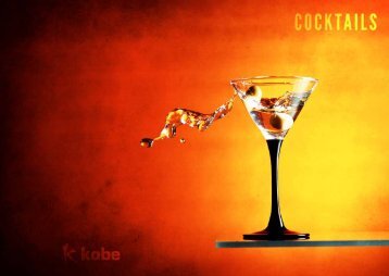 Cocktail Menu - Arc Inspirations