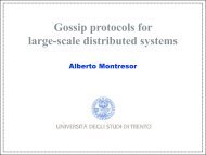 Gossip protocols for large-scale distributed systems - SBRC 2010