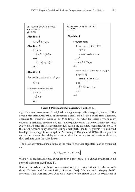 Classical Playout Buffer Algorithm Revisited