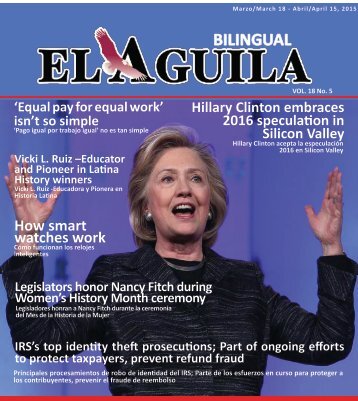 El Aguila Magazine – March 18, 2015
