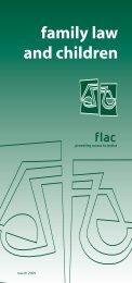 family law and children - FLAC