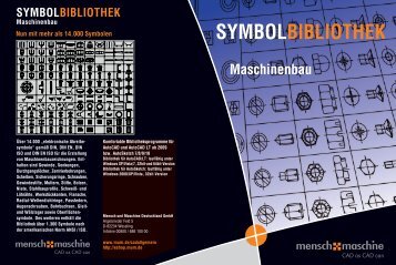 SYMBOLBIBLIOTHEK Maschinenbau - Mensch und Maschine