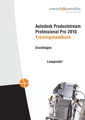 Autodesk Productstream Professional Pro 2010 Trainingshandbuch